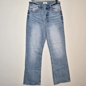 Pistola Ally High Rise Ankle Boot Jean Light Wash Vintage Minimal